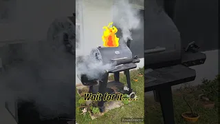 Grill EXPLODES : Scared