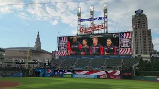 Men of Independence National Anthem Performance at Cleveland Guardians