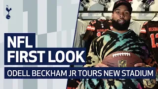 FIRST LOOK | NFL FACILITIES AT SPURS NEW STADIUM | ODELL BECKHAM JR. TOURS TOTTENHAM HOTSPUR STADIUM