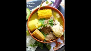 Sancocho na lenha em 1 minuto #013