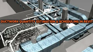 duct quantity takeoff (duct quantity estimation)& create duct schedule in REVIT, duct excel schedule