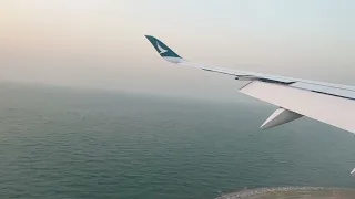 [Cathay Pacific] A350-1000 takes off from Sydney and lands in Hong Kong