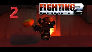 Fighting Force 2 - 2 серия: Жаркая встреча. Прохождение (без комментариев).