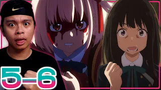 CHISATO GO OFF! | Lycoris Recoil Episode 5-6 Reaction