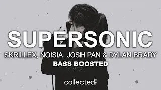 Skrillex, Noisia, josh pan & Dylan Brady - Supersonic 🔊 [Bass Boosted] (My Existence)