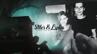 stiles & lydia | forest fire [AU]