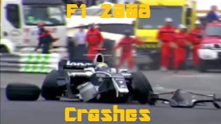 F1 2008 crashes
