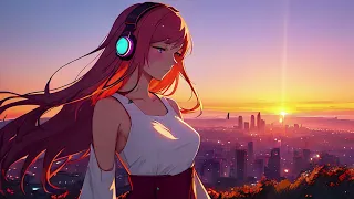 Lofi Magic: Sad Melodies at Sunset