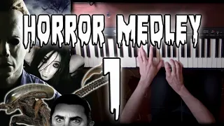 HORROR Themes PIANO MEDLEY #1 😱 by Rhaeide