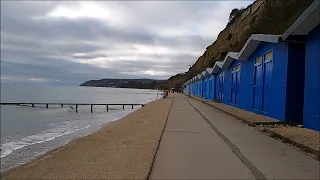 Virtual Walk - Sandown To Shanklin [Part 1] - Isle Of Wight - November 2021 | kittikoko #sandown