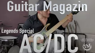 #RIFFSANDLICKS 7 Top 5 AC/DC Riffs / Solos by Malcolm Young and Angus Young (2018) - Tobias Mertens