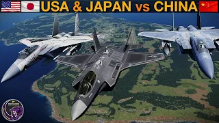 IMPROVED Could Okinawa Be Defended From A Full Chinese Air Attack? (WarGames 68B) | DCS