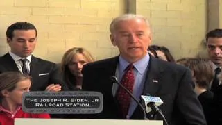 Update News Online - Joe Biden Train Station