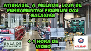 SALA DE FERRAMENTAS NA ATIBRASIL, MAIS DE 1 HORA DE VIDEO Só DE FERRAMENTAS PREMIUM. #ATIBRASIL .