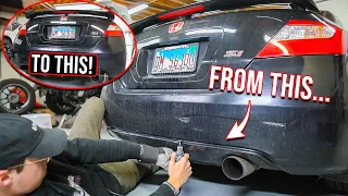 Honda Civic Si Coupe Rear Bumper Cut | Is it any good?