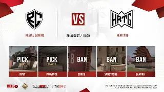 Revial Gaming vs Heritage - GLOBAL PRO LEAGUE STANDOFF 2