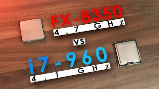 FX-8350 vs i7-960 in 2023 - What If AMD FX Wasn't Delayed?