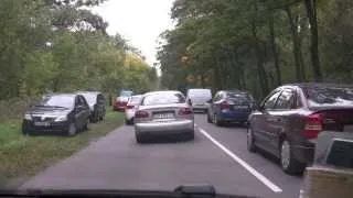 No Rules! Traffic driving in Kiev Ukraine