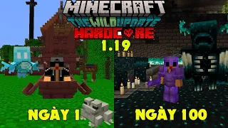 RAKYVN SINH TỒN 100 NGÀY TRONG MINECRAFT 1.19 SIÊU KHÓ NHƯNG TUI ĐÃ THẤT BẠI...!