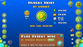 geometry dash часть 86 - HUNGRY HEIST