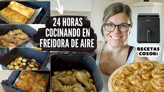 24 HORAS COCINANDO en la FREIDORA DE AIRE *Recetas AIR FRYER COSORI*