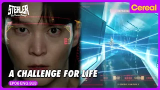 [#Stealer] Joo-won sweats profusely while undergoing a challenging laser security mission