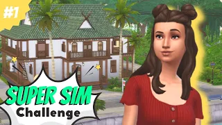 Can I max out this Sim before she dies? | Super Sim Challenge (part 1)