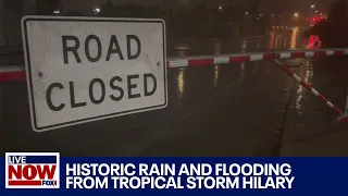 Hurriquake: Earthquake, flooding as Tropical Storm Hilary soaks California | | LiveNOW from FOX