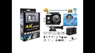 4K Sports Ultra HD DV Camera With Wifi I Unboxing and Footage Review I 4K Video Test I