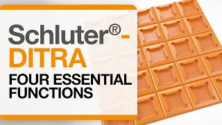 Schluter®-DITRA: Four Essential Functions