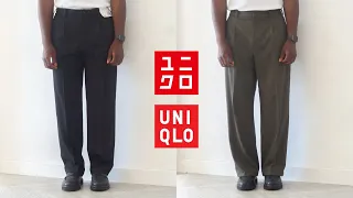 Uniqlo Wide Leg Trousers - Men's vs Women's