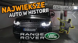 RANGER ROVER TEST - NAJWIĘKSZE AUTO NA POLSKIM YOUTUBE | Sasha