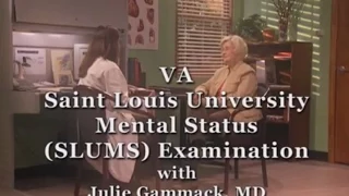 VA Saint Louis University Mental Status (SLUMS) Examination