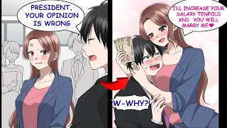 I Cautioned a Selfish Female President And She Proposed to Me....【RomCom】【Manga】