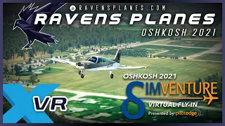 X-Plane 11 VR - Pilotedge Simventure Oshkosh 2021 VR