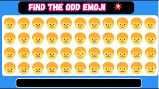 Find the ODD One Out in 5seconds🎇 | Emoji Quiz | Easy, Medium, Hard, Impossible