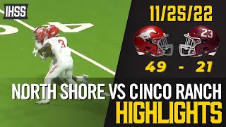 Galena Park North Shore vs Katy Cinco Ranch - 2022 Week 14 Football Highlights