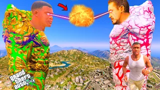 FRANKLIN STEALING 4 ELEMENTAL GOD POWERS TO SAVE BLACK ALL FATHER SUN GOD IN GTA 5 AVENGERS