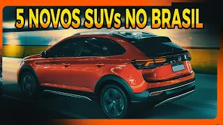 🔥 5 SUVs LANÇAMENTOS  que irão VENDER MUITO no Brasil !!! [ Lista de Abril 2024 ]