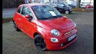 Perfektes Womo-Beiboot: Nur 1.100kg - Fiat 500 2020 Premium Automatik Klima Sound Probefahrt.