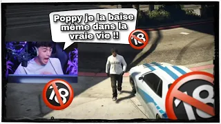 GTA RP / INOXTAG PRANK POPPY EN LUI FAISANT CROIRE QU'IL NE L'ENTENDS PAS(Flashback Rediffusion #40)