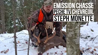 Chasse aux chevreuil présenté dans l'émission Chasse pêche TV avec Norman Byrns et Steph Monette