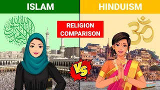 Islam Vs Hinduism || Religion Comparison 2023 || Versus Kingdom