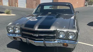 Endorsement Sells Super Rare 1970 SS454 LS6 El Camino!!!