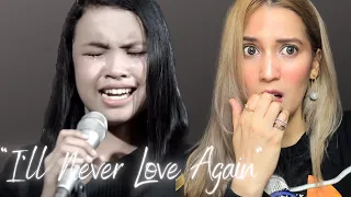 REAKSI Putri Ariani Covering “I’ll Never Love Again” by Lady Gaga