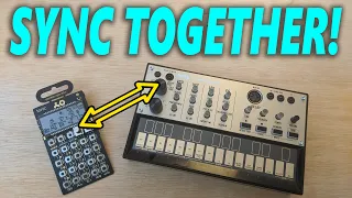 SYNC KORG VOLCAS WITH POCKET OPERATORS!