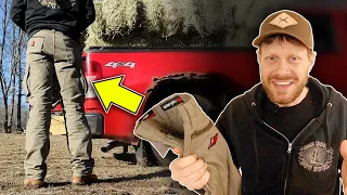 Wrangler Work Pants & Cowboy Boots: The Riggs Lined Ranger Pant Review