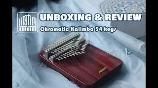 UNBOXING and REVIEW #LINGTING #Chromatic #Kalimba 34 Keys