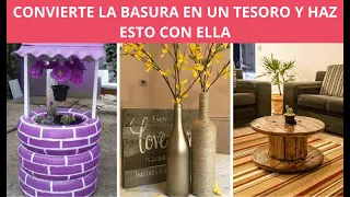 Ideas De Bricolage Que Te Ayudarán A Convertir La Basura En Un Tesoro