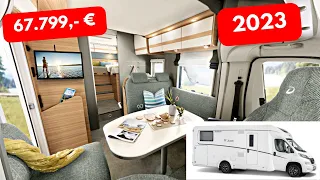 Sieht aus wie 100.000 €! Aber nur 67.799,- €: LUXUS GFK DESIGN WOHNMOBIL Dethleffs Just 90 2023.